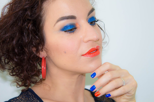 maquillage-bleu-orange