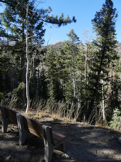 44: bench and peak view