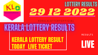 today kerala lottery live result