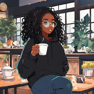 Anime girl Ai Art Image