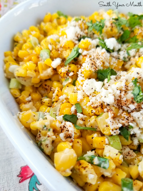 South Your Mouth Mexican Street Corn Esquites