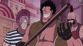 ワンピース アニメ 322話 ザンバイ | ONE PIECE Episode 322 Water 7