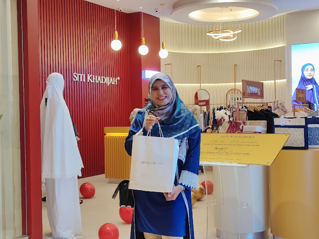 Telekung Siti Khadijah Rasmikan Butik Baharu di Aeon Mall Shah Alam