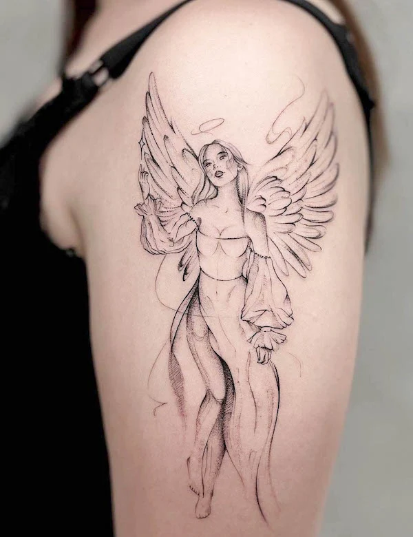 Tatuajes de ángeles