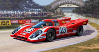 Revell 1/24 Porsche 917 KH Le Mans Winner 1970 (07709) Colour Guide & Paint Conversion Chart