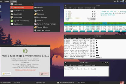 Install Desktop Environment Mate Di Kali Linux 2.0