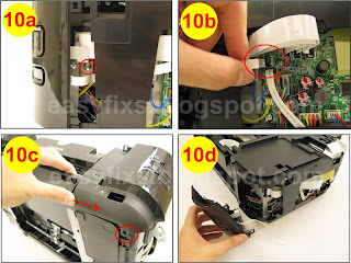 How to disassemble Canon iP4700, iP4720, iP4740, iP4750, iP4760, iP4780