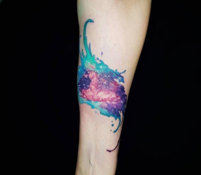 25 + Inspiring Watercolor Tattoos Designs Which Are Added The Beautyness 