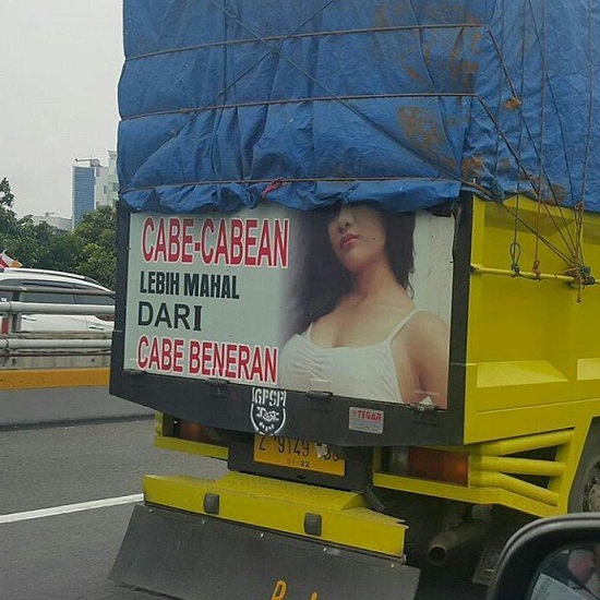 25 Tulisangambar Bak Truk Paling Lucu