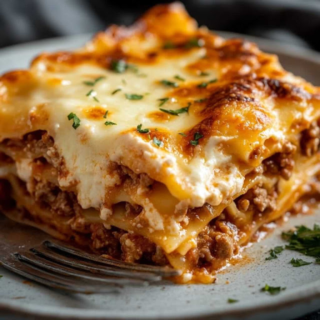 Delicious and easy to make lasagna recipe at home