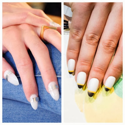 Layers, Spring 2014 Manicure Trends, Kate Spade, Cushnie et Ochs