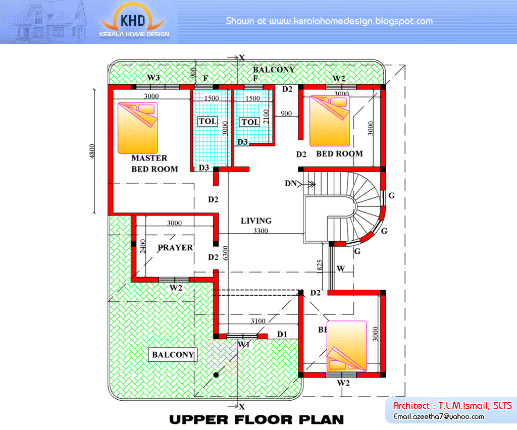 April 2011 Kerala home  design and floor plans 