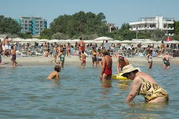 Local beach goers