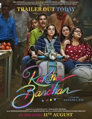Raksha Bandhan (2022) HDRip Hindi Movie Download - Mp4moviez