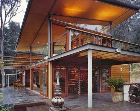  Desain  Arsitektur Rumah  Kayu  Minimalis  dan Modern