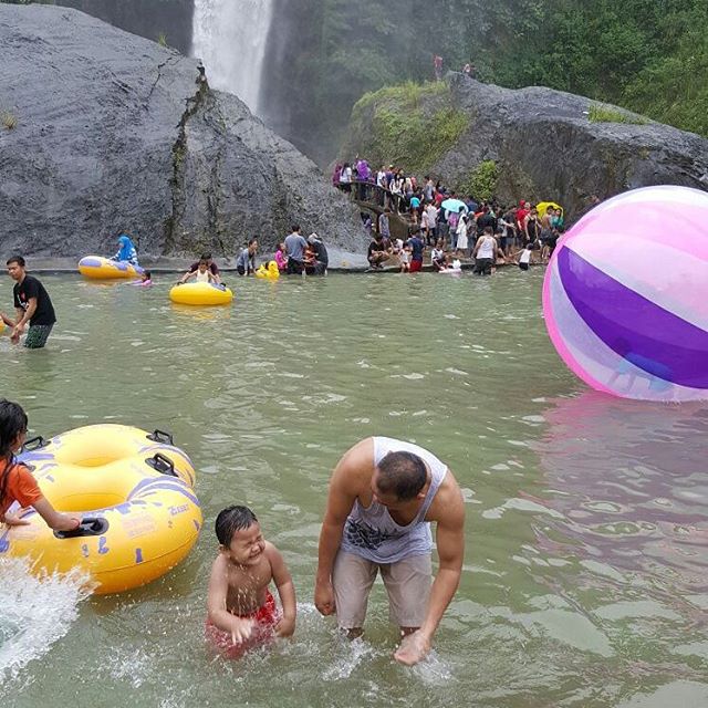 foto keren curug bidadari