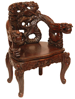 Chinese Wood Carving And Furniture.