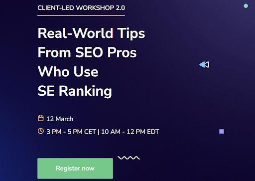 Unlock SEO Success: Insights from SE Ranking Pros Workshop