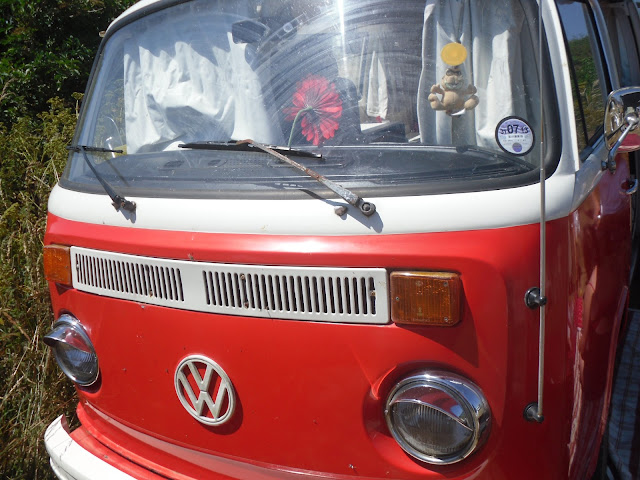 VW Campervan. Great British Holiday. England.