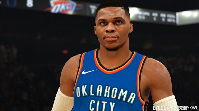 NBA 2K19 Russell Westbrook Cyberface