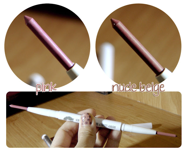 TonyMoly Berry Lovely Girl Dual Lip Liner in #3 Nude Beige Pink Review