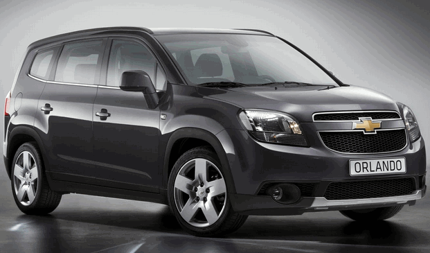 Chevrolet Orlando voiture 7 places monospace