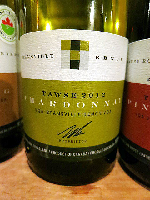 Tawse Beamsville Bench Chardonnay 2012 (90 pts)