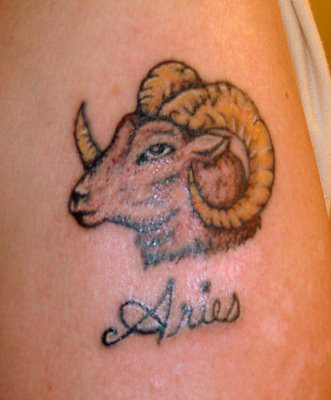 Aries Tattoo Designs and Ideas