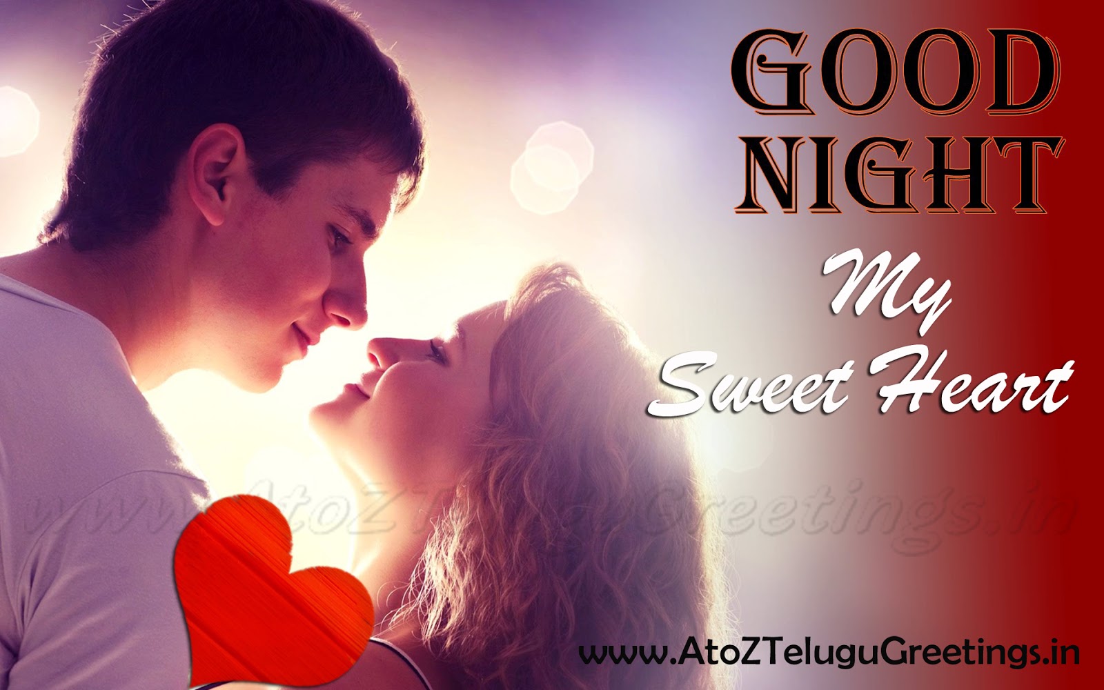 Latest Telugu Good Night Love Quotations And Images