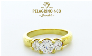 Yellow Gold Diamond Engagement Rings