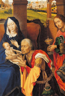 St Columba Altarpiece by Belgian Renaissance Painter Rogier van der Weyden
