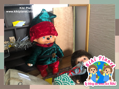 kiki Monchhichi conte noël Christmas story