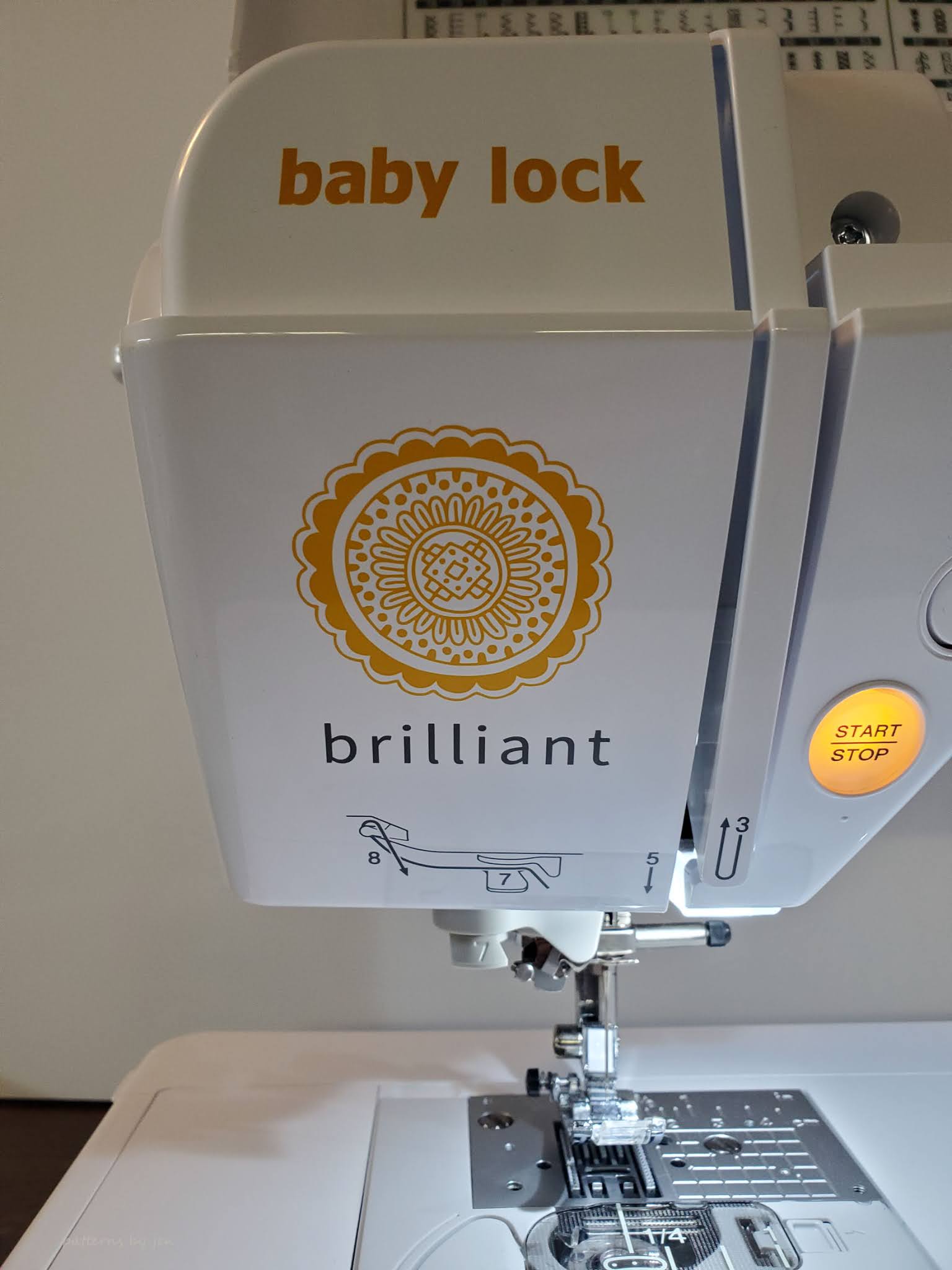 Baby Lock Brilliant Sewing Machine