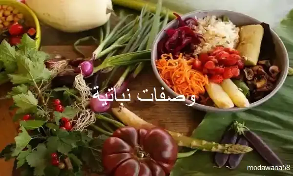 وصفات نباتية-أطباق نباتية صحية بدون لحوم سهلة و سريعة.