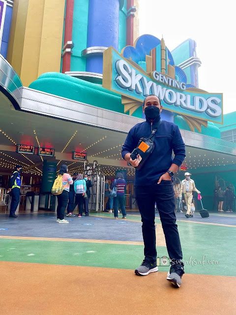 Percutian Hari Kedua di Genting SkyWorlds Theme Park