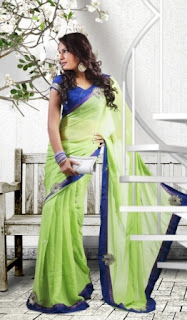 Light-Green-Fashion-Saree