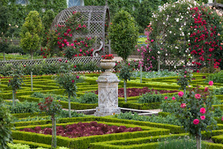 A beleza dos Jardins do Château Villandry, França