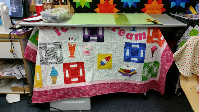 A Quilter's Folly - Ice Cream Quilt