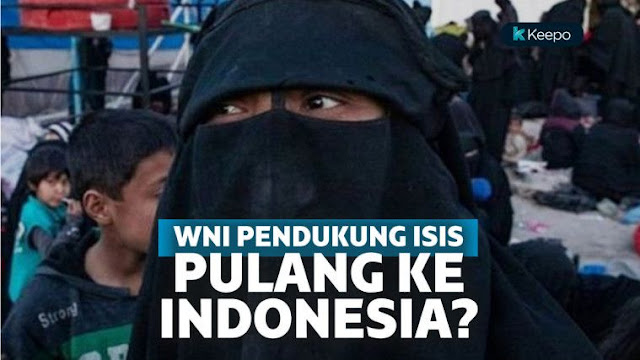 foto anggota negara islam yang ingin pulang ke indonesia