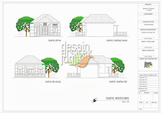 Gambar CAD Arsitektural karya Desain Arsitek Jogja