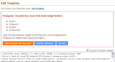 CARA PASANG/UPLOAD TEMPLATE DI BLOG TERBARU