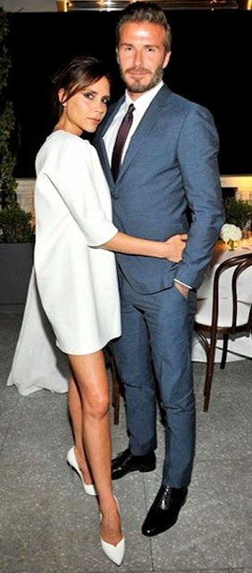 Foto de Victoria Beckham con su pareja