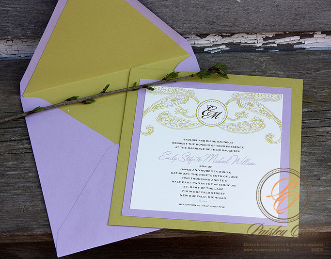 Emily 39s wedding invitations are one of my favorite this season