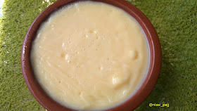 Una ración de crema catalana
