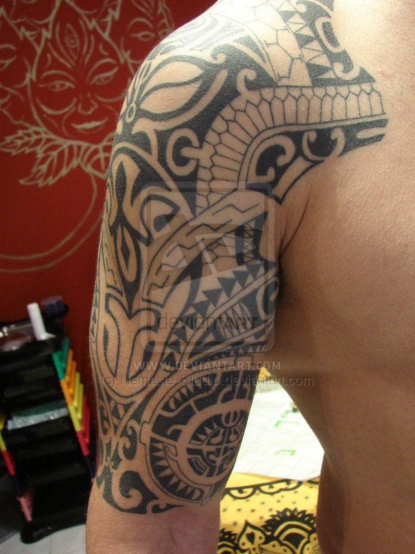 dancing and singing for Maori people. Tattoos were like a calendar on a