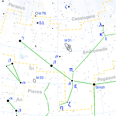 Andromeda-constellation