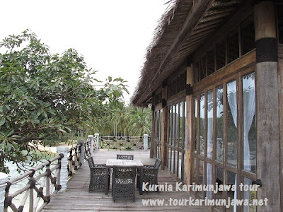 teras kamar master suite nirwana resort