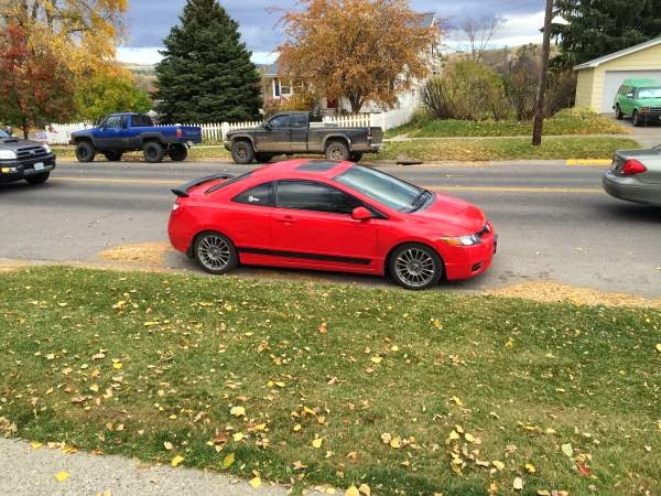 Honda Civic Ex 2006 Red