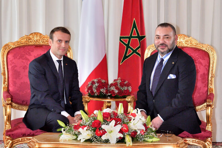 Fête du Trône : SM le Roi reçoit un message de félicitations du Président français