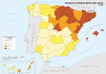 Resultado de imagen de blogspot desequilibrios territoriales renta per capita